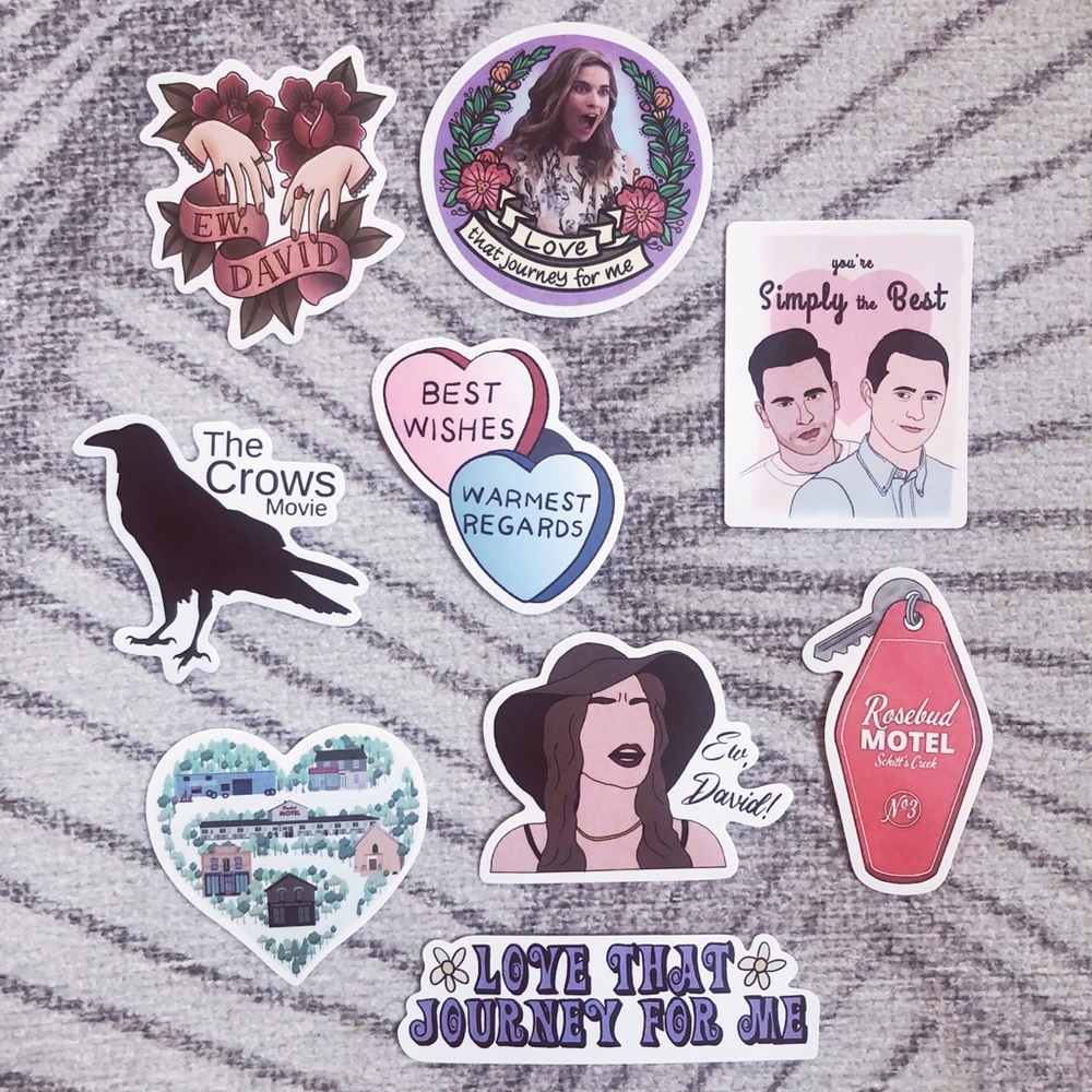 Schitts Creek Sticker Pack Set 5